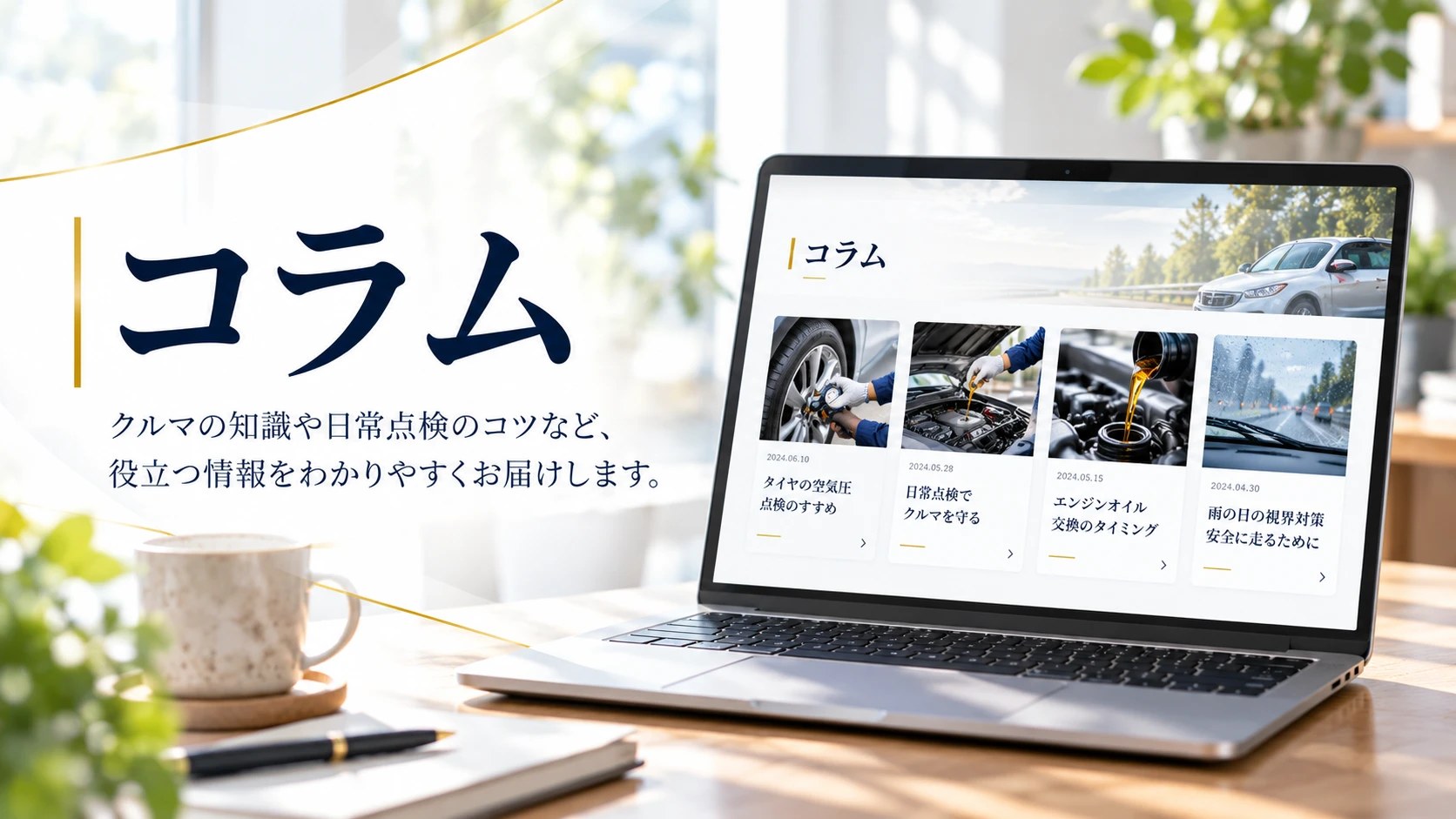 コラム — クルマの知識や日常点検のコツ